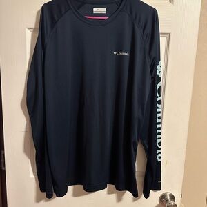 Columbia Dark Blue Performance Shirt